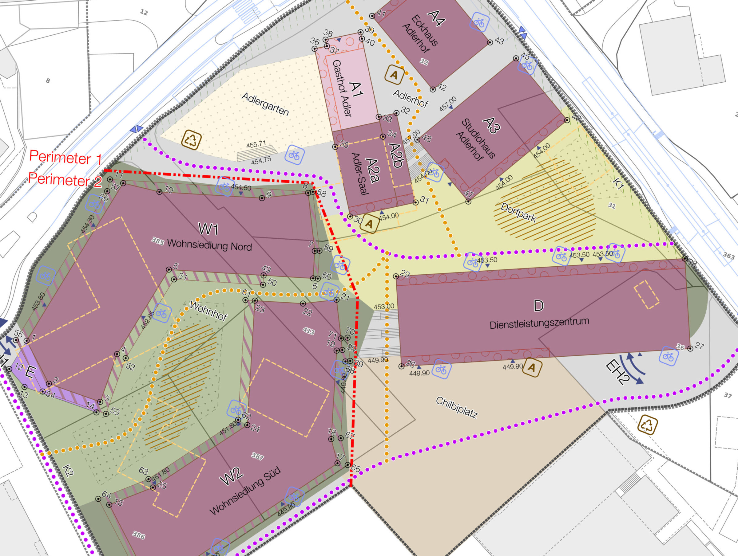 Ausschnitt Plan